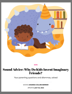 Why Kids Make Imaginary Friends