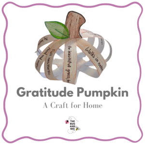 Gratitude Pumpkin Craft