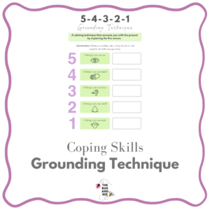5-4-3-2-1 Grounding Technique